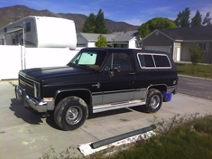 This is how Blackjack came home; needed a battery cable, tires, and a valve adjustment to get moving. Before I took it over, grandpa sold his rally wheels and put on the rallies he had whiiiich held some rather hefty thirty-fives on them.